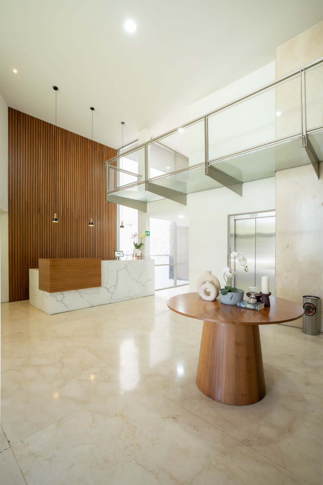 Recepción de RM601, vista vertical